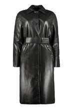 Carica l'immagine nel visualizzatore di Gallery, Cappotto imbottito in ecopelle