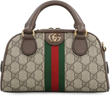 Carica l'immagine nel visualizzatore di Gallery, Borsa a mano Ophidia in tessuto spalmato