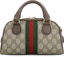 Carica l'immagine nel visualizzatore di Gallery, Borsa a mano Ophidia in tessuto spalmato