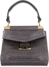 Carica l'immagine nel visualizzatore di Gallery, Borsa in pelle Mystic effetto coccodrillo