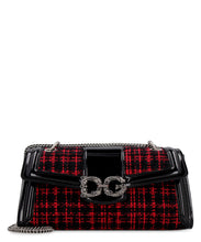 Carica l'immagine nel visualizzatore di Gallery, Borsa a spalla DG Amore in tweed