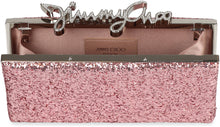 Carica l'immagine nel visualizzatore di Gallery, Clutch Celeste/S rigida glitterata