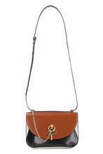 Carica l'immagine nel visualizzatore di Gallery, Borsa a tracolla Keyts in pelle multicolor