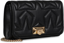 Carica l'immagine nel visualizzatore di Gallery, Borsa Helia Clutch a tracolla in pelle trapuntata