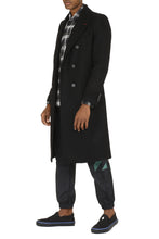 Carica l'immagine nel visualizzatore di Gallery, Cappotto doppiopetto lungo