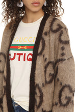 Carica l&#39;immagine nel visualizzatore di Gallery, Cardigan reversibile con motivo GG
