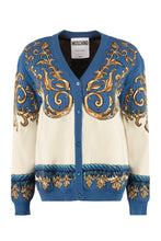 Carica l&#39;immagine nel visualizzatore di Gallery, Cardigan con motivo jacquard
