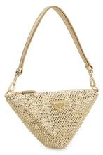 Carica l&#39;immagine nel visualizzatore di Gallery, Borsa a mano Triangle con cristalli
