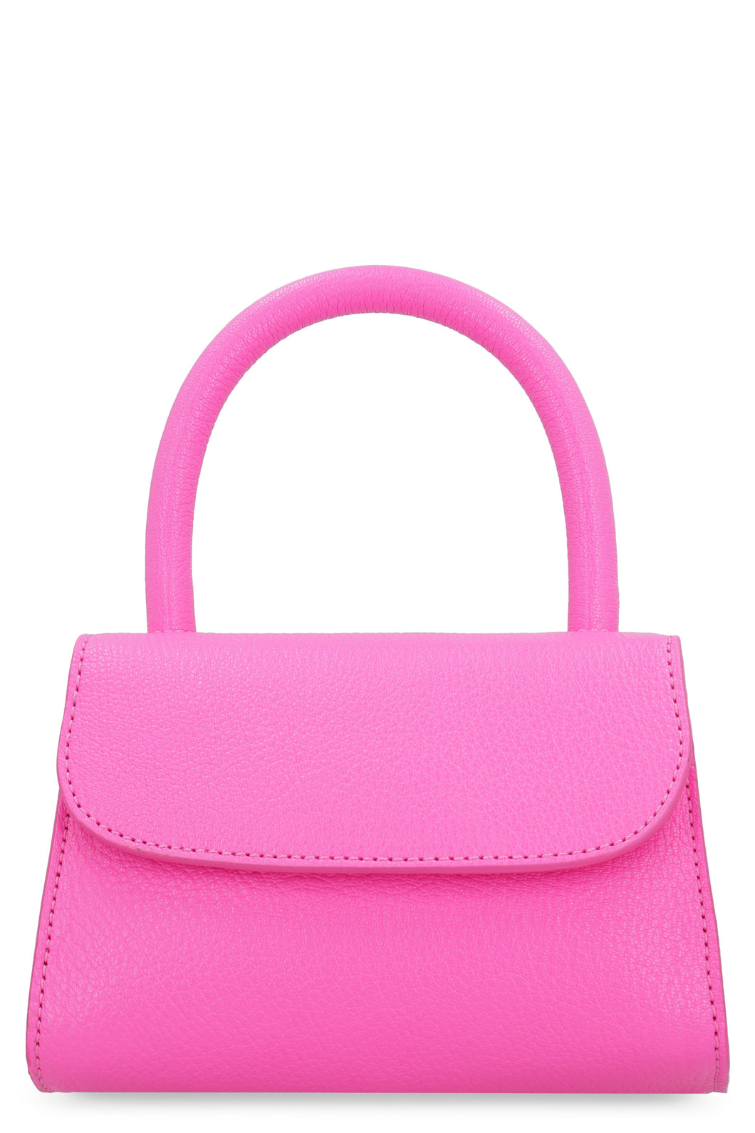 Borsa a mano in pelle martellata