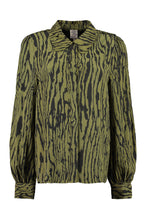 Carica l&#39;immagine nel visualizzatore di Gallery, Camicia Mafalda in viscosa stampata
