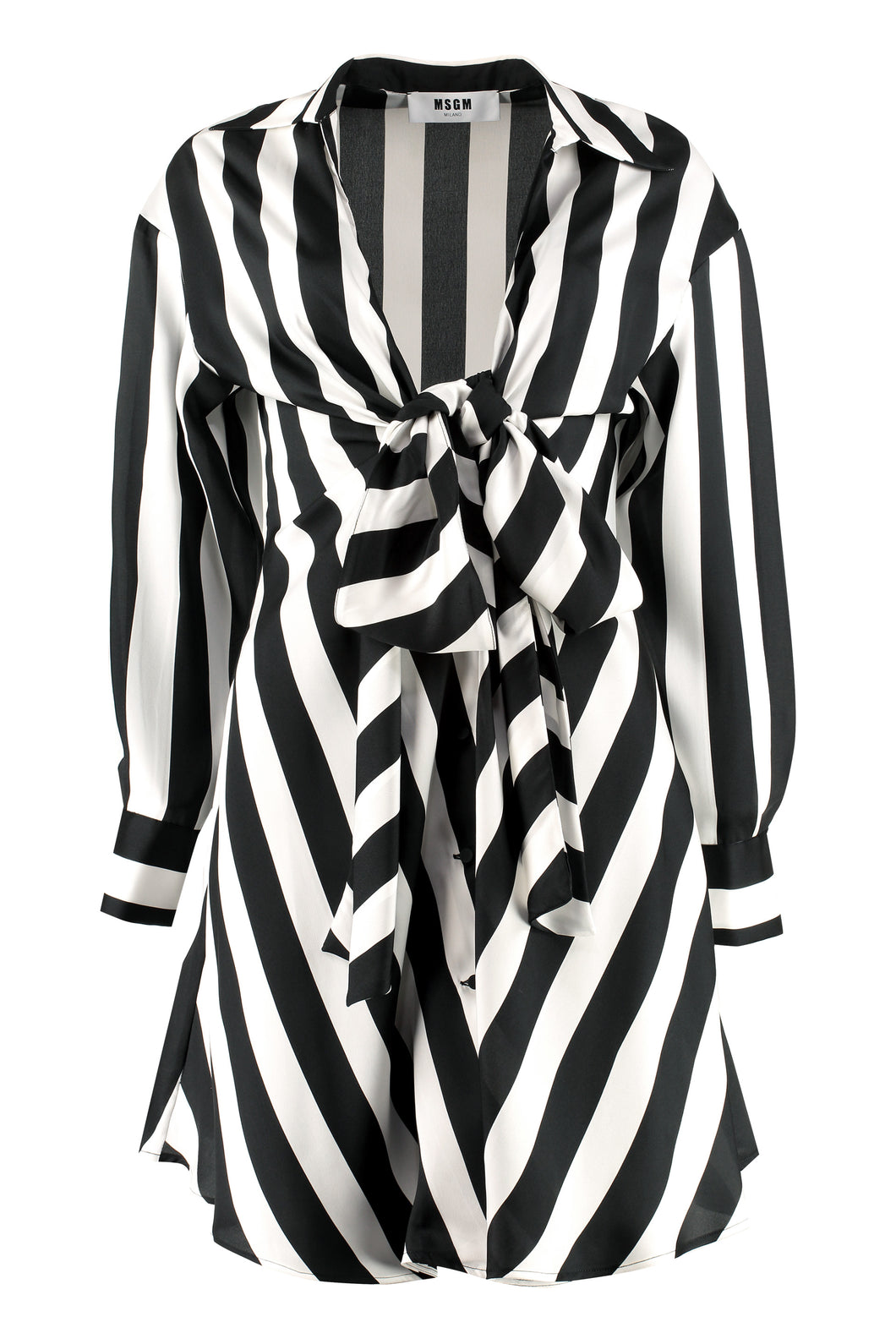 Chemisier in twill a righe