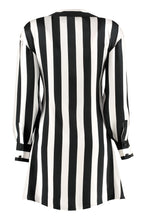 Carica l&#39;immagine nel visualizzatore di Gallery, Chemisier in twill a righe
