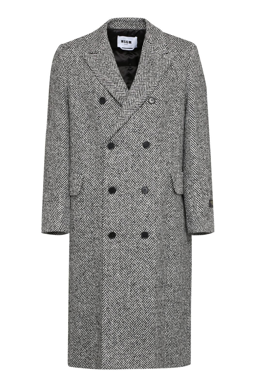 Cappotto doppiopetto imbottito