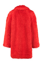 Carica l&#39;immagine nel visualizzatore di Gallery, Cappotto in ecopelliccia
