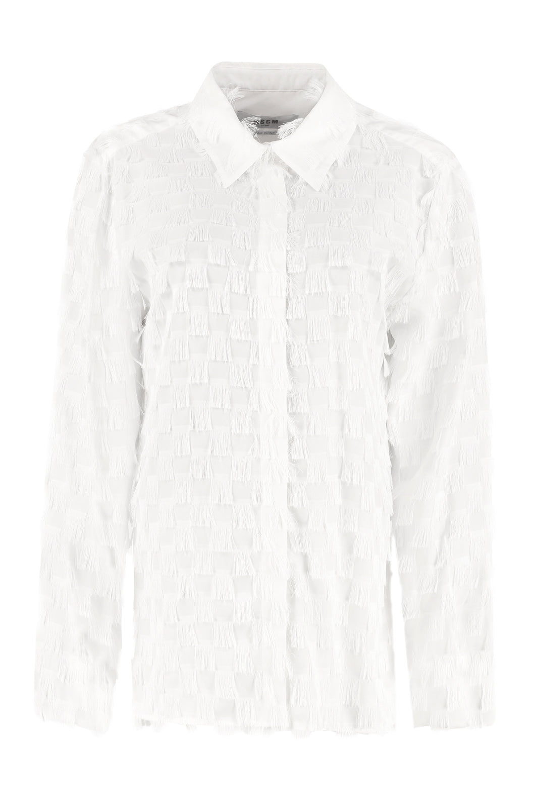 Camicia con frange