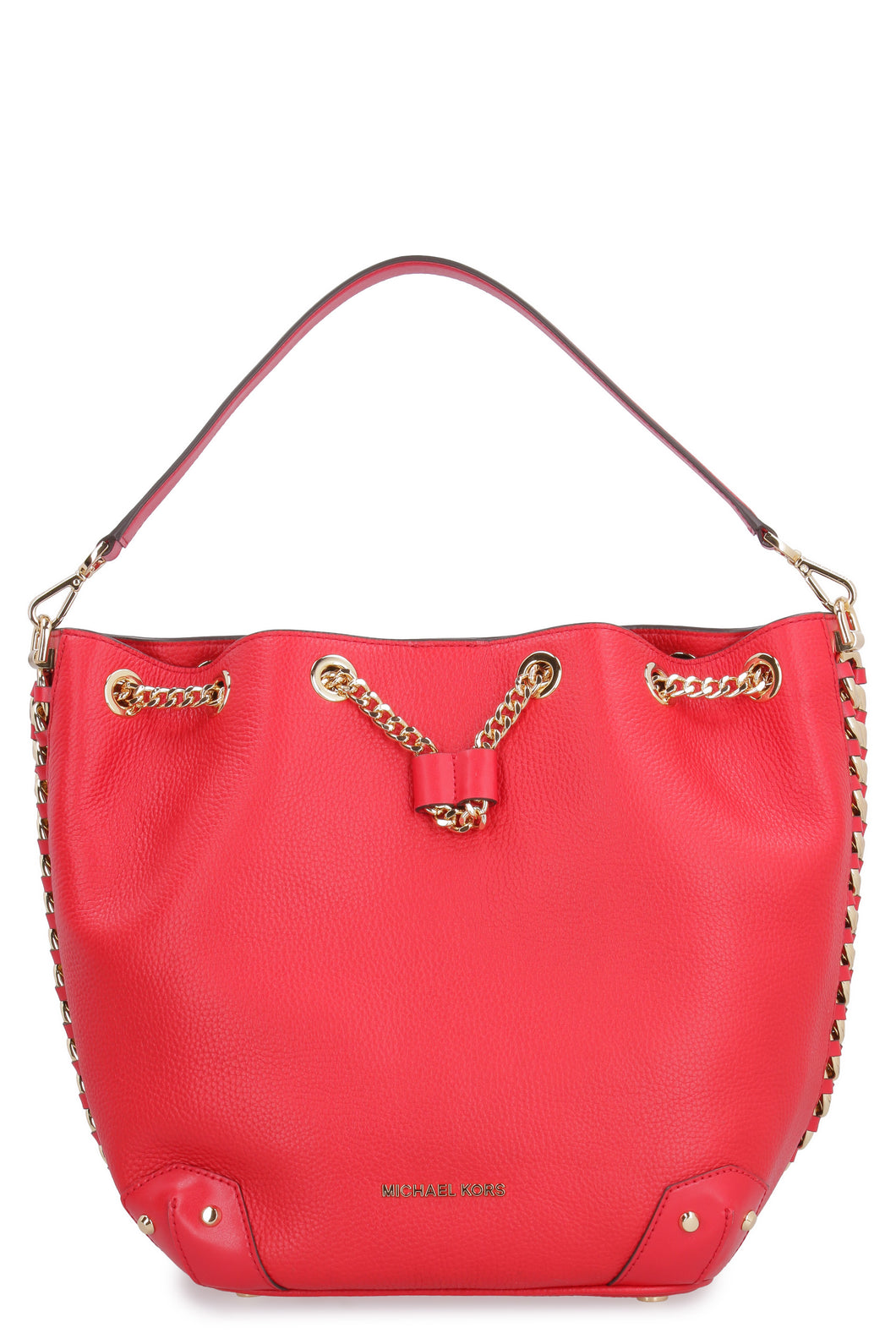 Borsa a secchiello Alanis in pelle