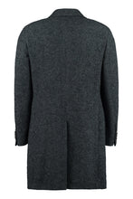 Carica l&#39;immagine nel visualizzatore di Gallery, Cappotto doppiopetto in misto lana
