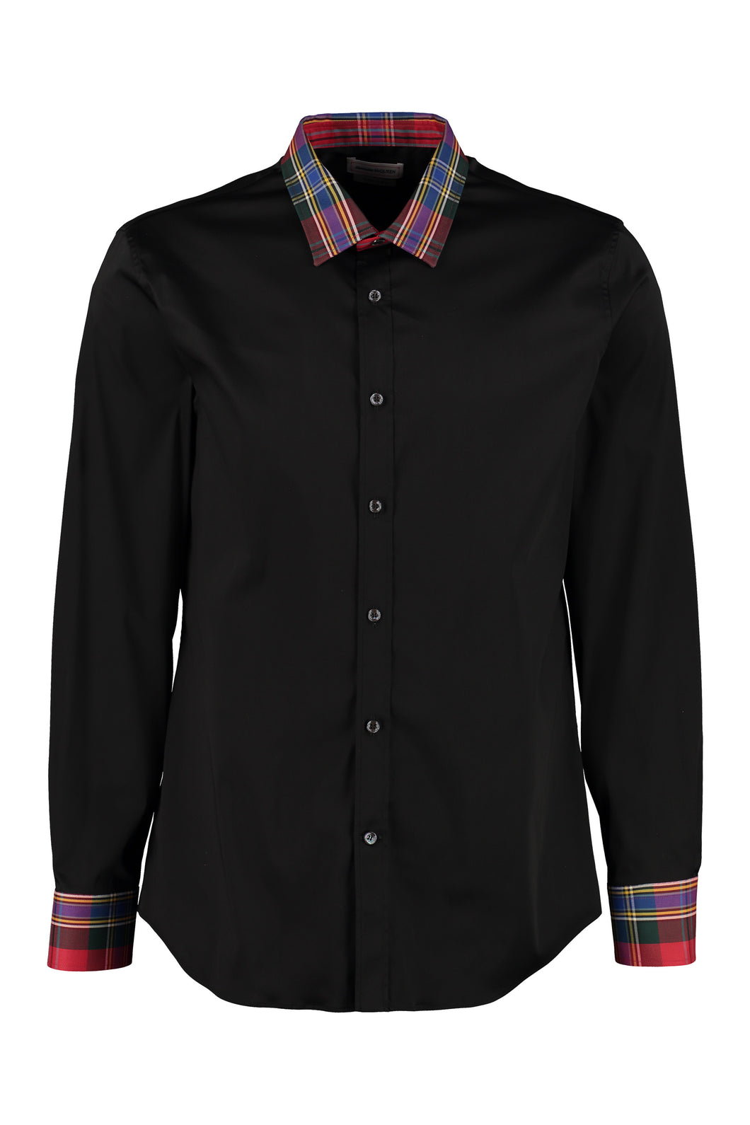 Camicia in popeline stretch