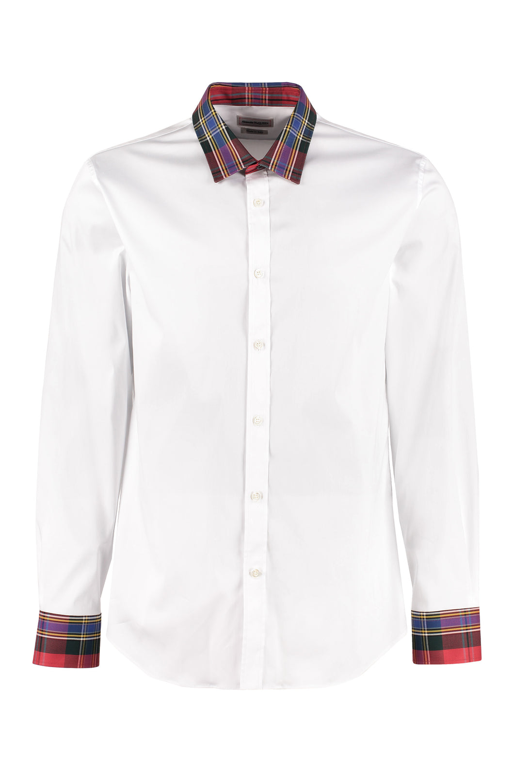 Camicia in popeline stretch