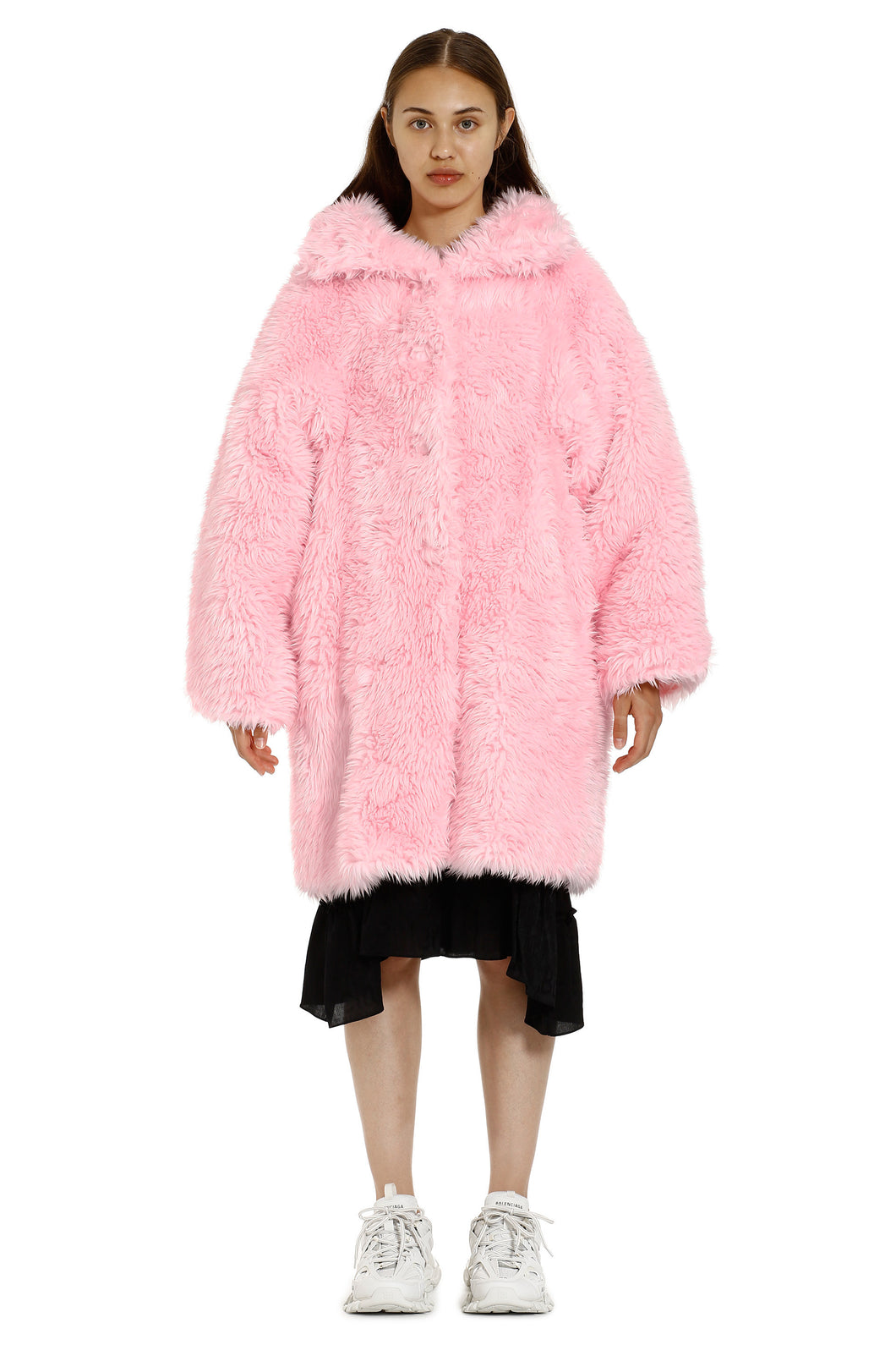 Cappotto in ecopelliccia