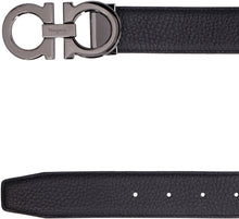 Carica l&#39;immagine nel visualizzatore di Gallery, Cintura reversibile in pelle
