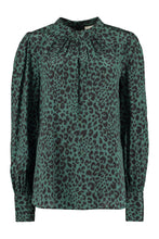 Carica l&#39;immagine nel visualizzatore di Gallery, Blusa in seta stampata
