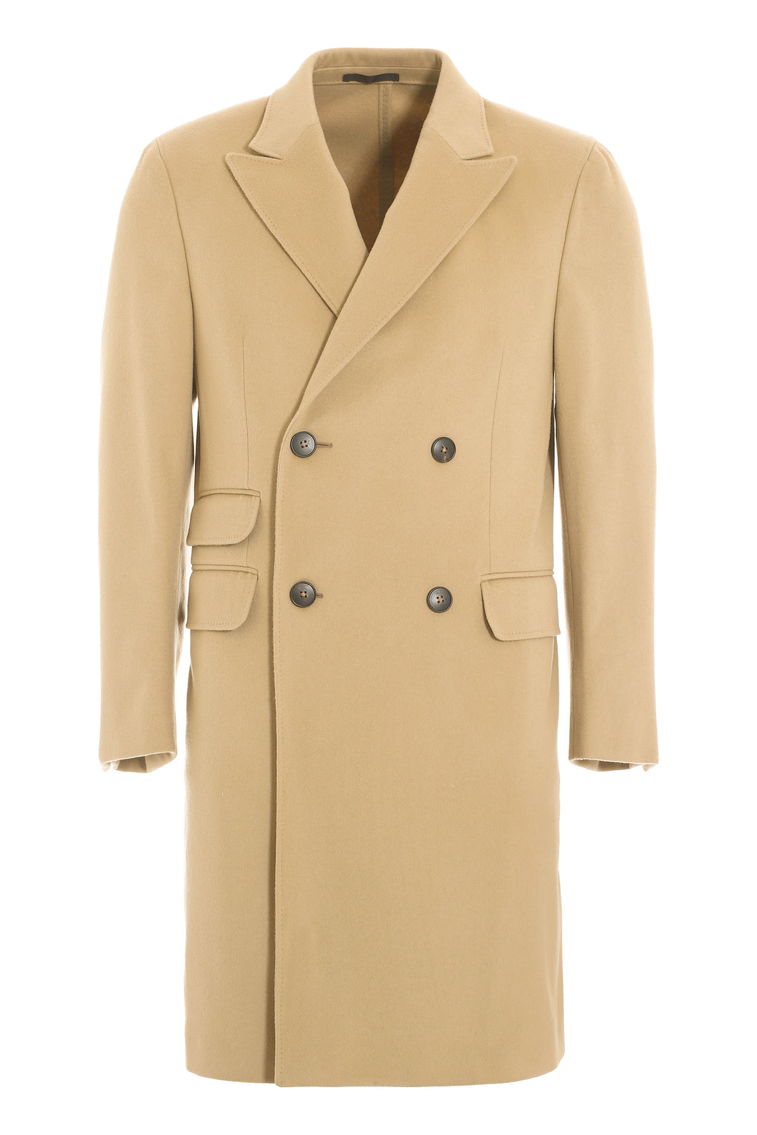 Cappotto doppiopetto in lana