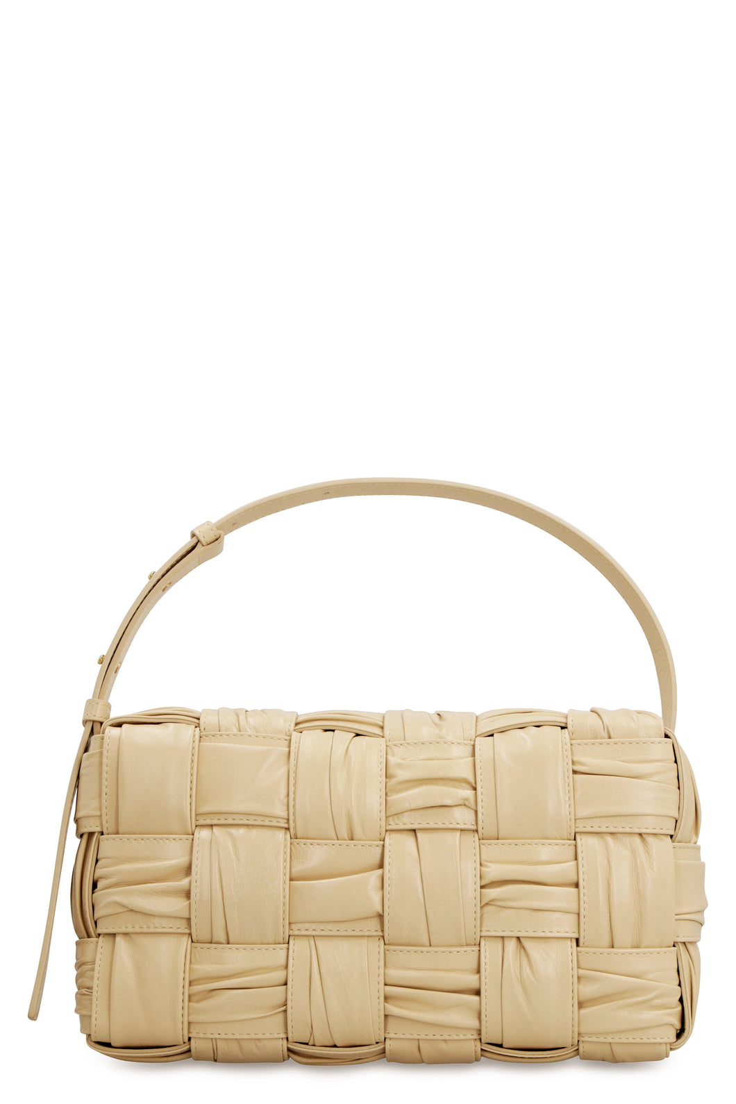 Borsa a spalla Brick Cassette in pelle