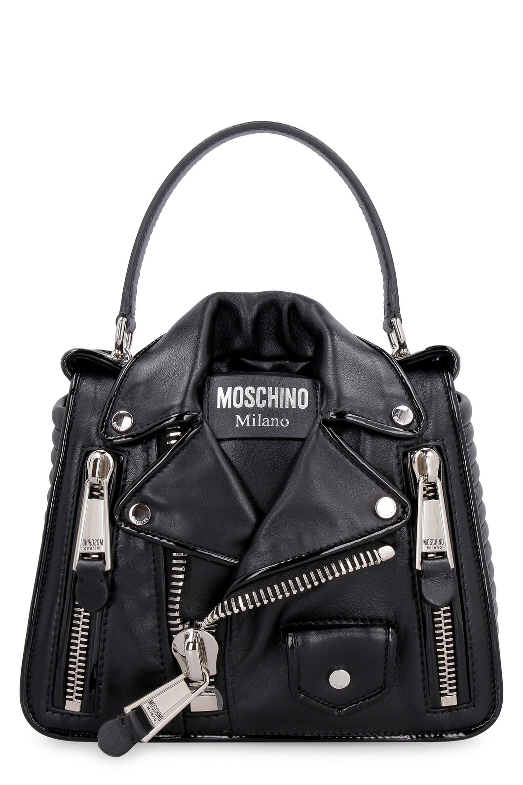 Borsa a tracolla Biker in pelle