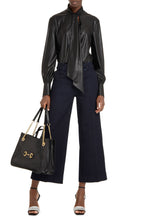 Carica l&#39;immagine nel visualizzatore di Gallery, Blusa-body Adamo in ecopelle
