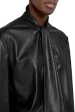 Carica l&#39;immagine nel visualizzatore di Gallery, Blusa-body Adamo in ecopelle
