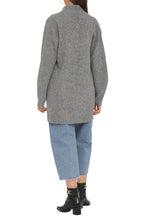 Carica l&#39;immagine nel visualizzatore di Gallery, Cardigan a costine Barbadua con cintura
