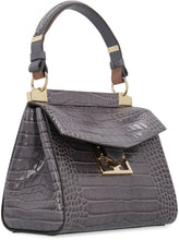 Carica l&#39;immagine nel visualizzatore di Gallery, Borsa in pelle Mystic effetto coccodrillo
