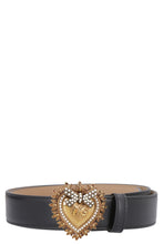 Carica l&#39;immagine nel visualizzatore di Gallery, Cintura Devotion in pelle con fibbia gioiello
