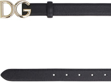 Carica l&#39;immagine nel visualizzatore di Gallery, Cintura in pelle con fibbia DG
