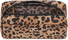 Carica l&#39;immagine nel visualizzatore di Gallery, Beauty case in nylon leopardato
