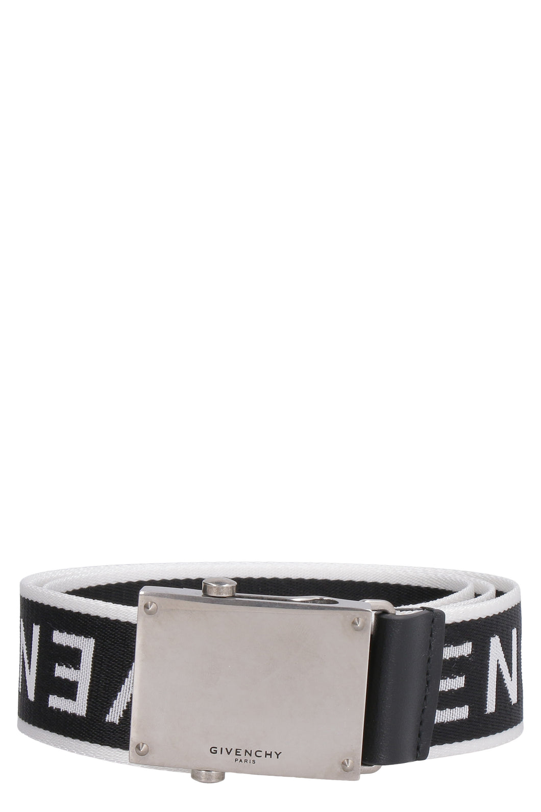 Cintura in tessuto con logo jacquard