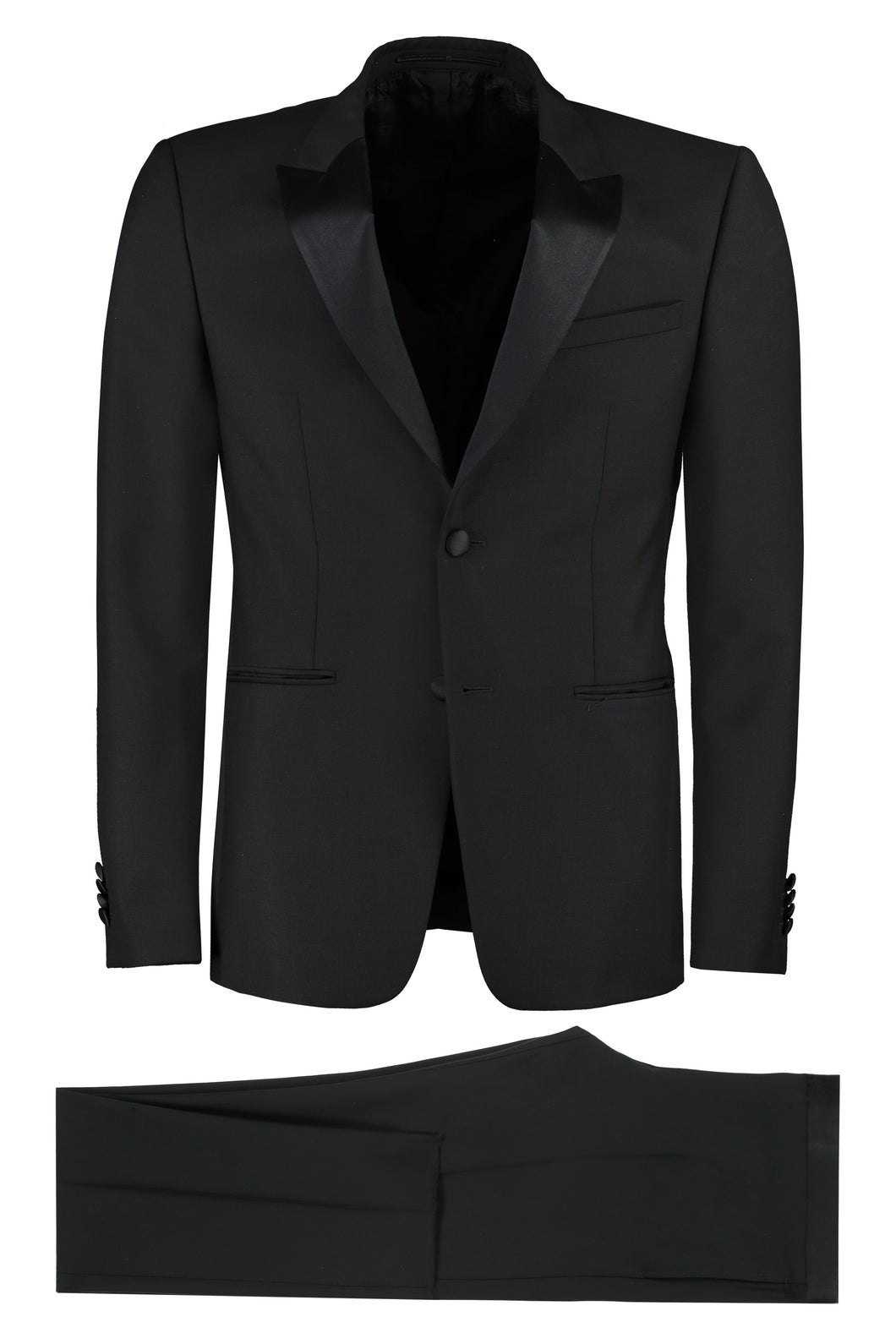 Completo due pezzi in lana e mohair