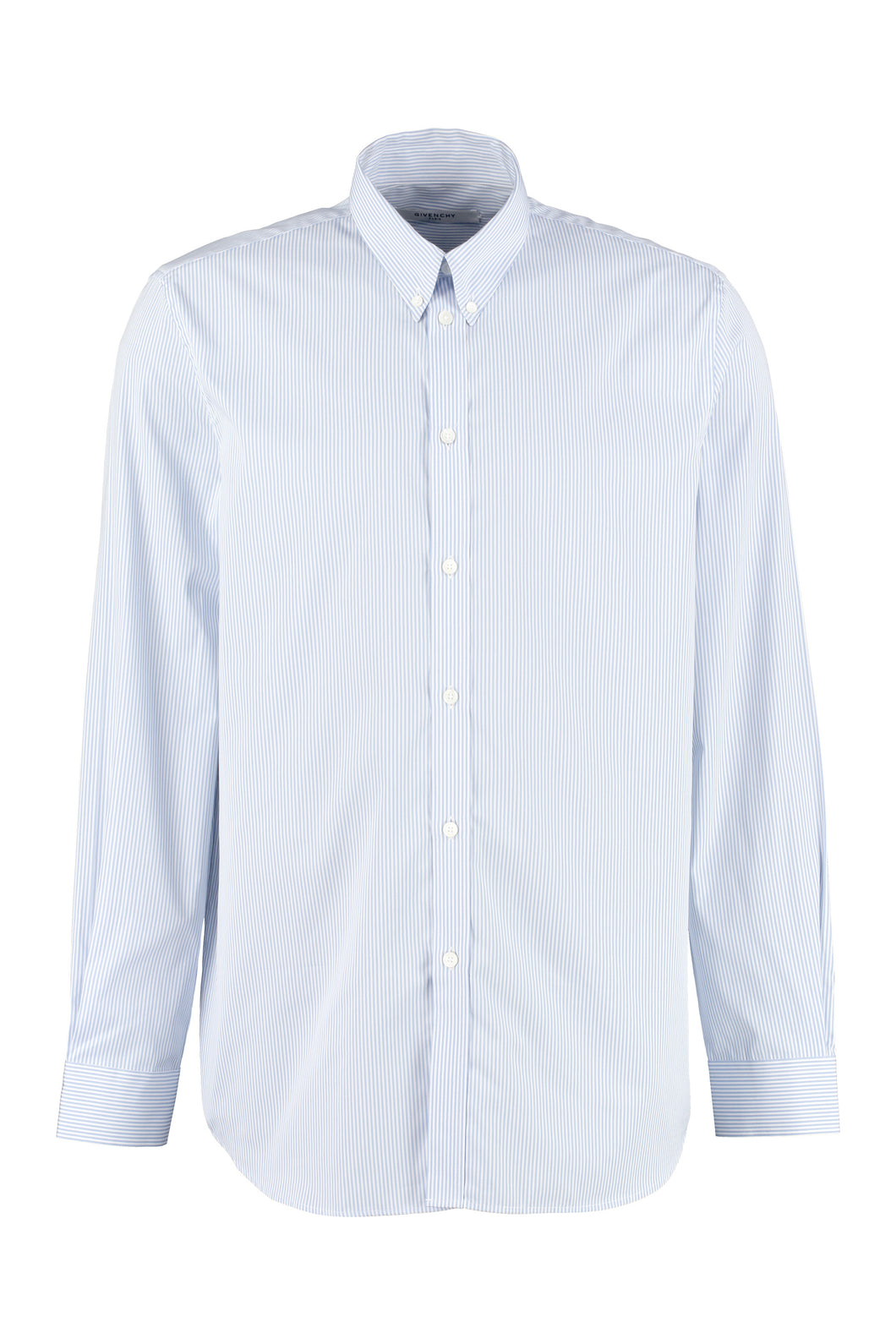 Camicia in popeline a righe