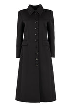 Carica l&#39;immagine nel visualizzatore di Gallery, Cappotto lungo monopetto
