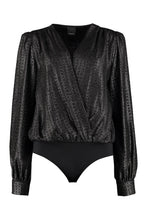 Carica l&#39;immagine nel visualizzatore di Gallery, Blusa-body Cambiare con scollo a V incrociato
