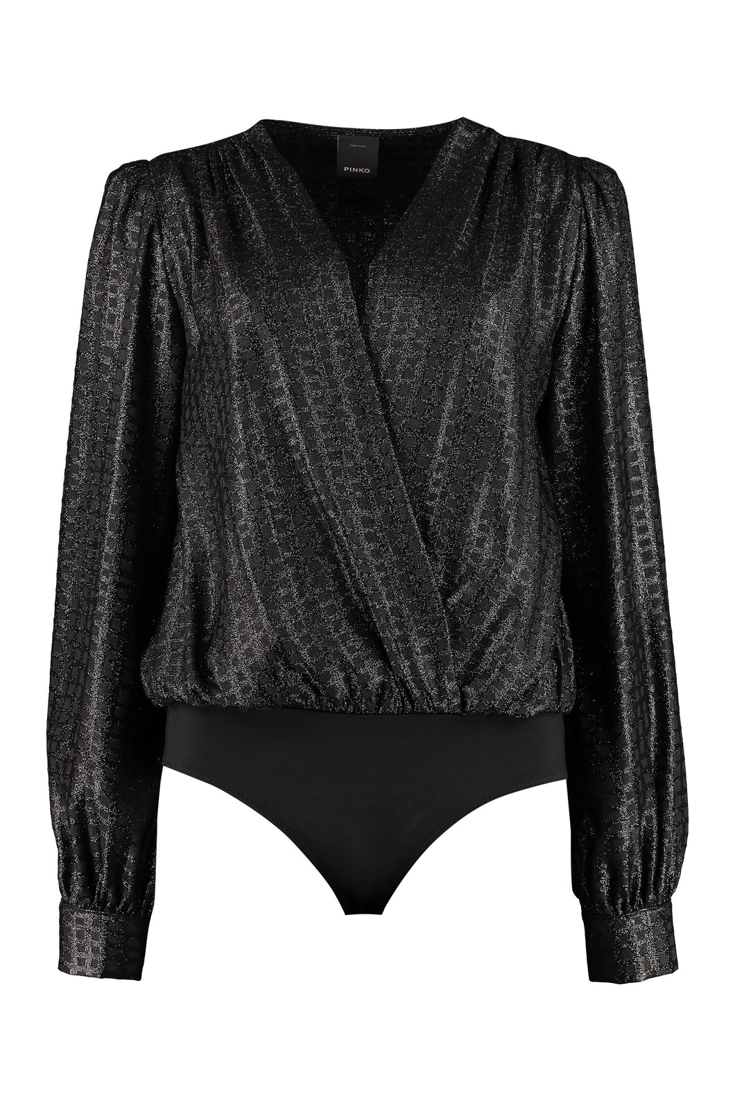 Blusa-body Cambiare con scollo a V incrociato