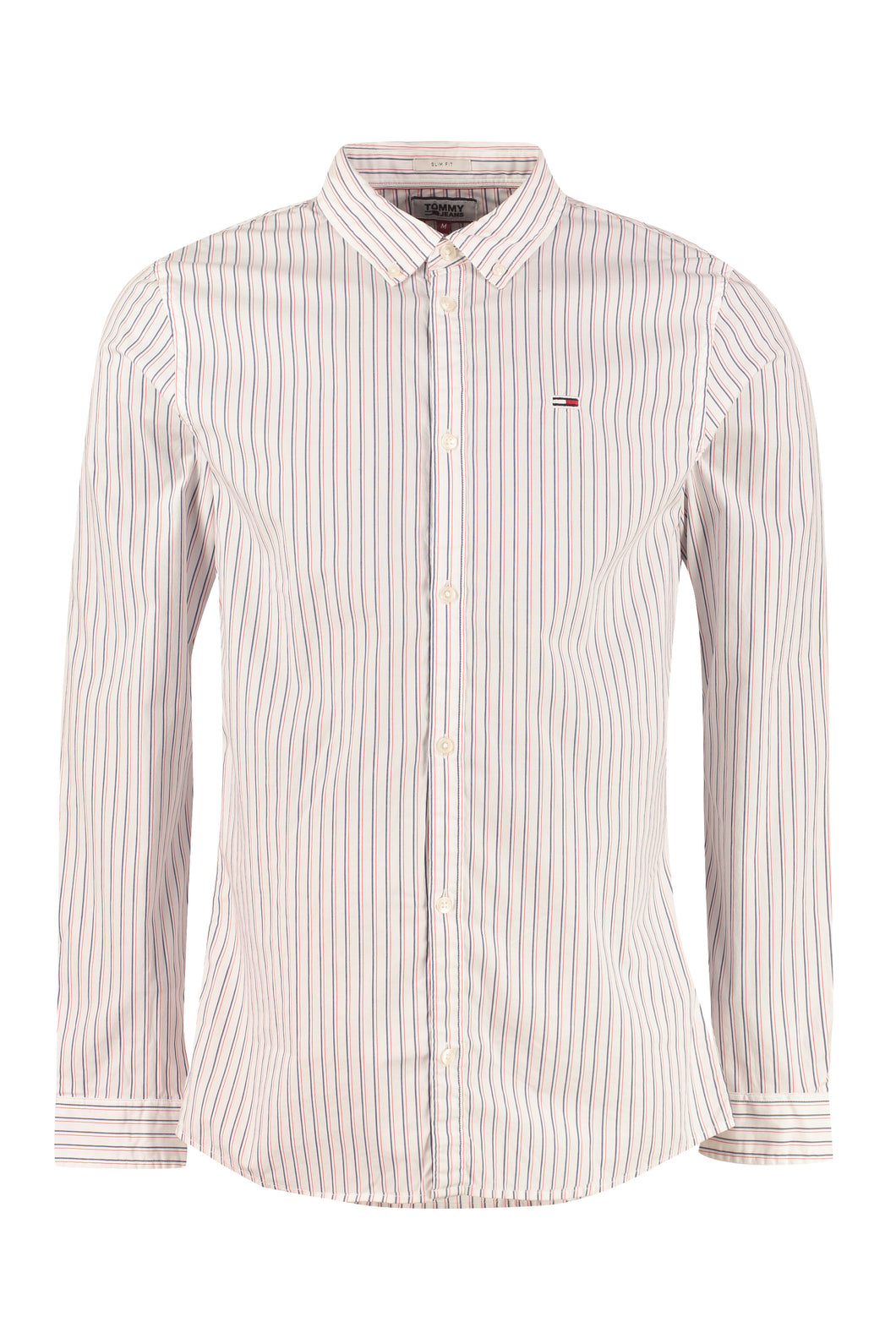 Camicia in cotone a righe