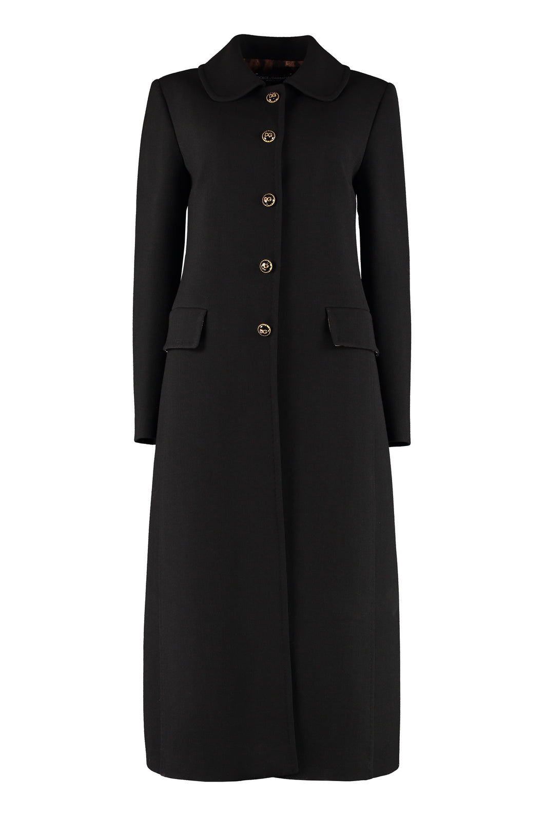 Cappotto lungo in misto lana