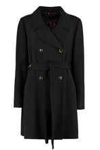 Carica l&#39;immagine nel visualizzatore di Gallery, Cappotto doppiopetto in misto lana
