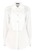 Carica l&#39;immagine nel visualizzatore di Gallery, Camicia tuxedo in popeline
