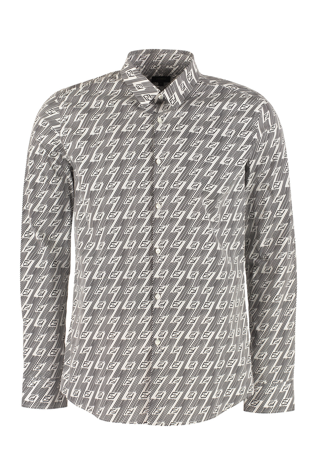 Camicia in cotone stampato