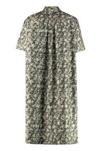 Carica l&#39;immagine nel visualizzatore di Gallery, Camicia lunga in seta stampata
