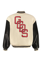 Carica l&#39;immagine nel visualizzatore di Gallery, Bomber con maniche in ecopelle
