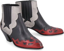 Carica l&#39;immagine nel visualizzatore di Gallery, Cowboy boots a punta Sunset Flowers
